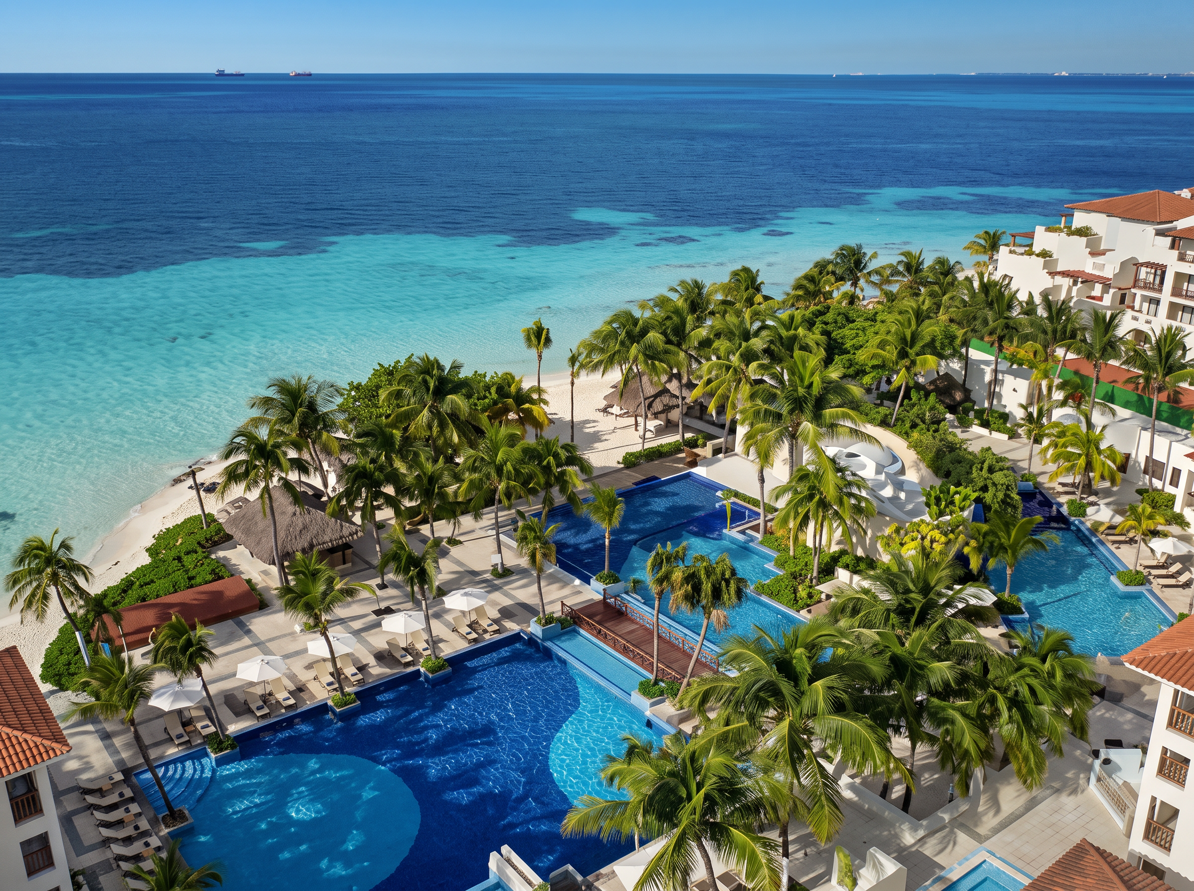Dreams Sands Cancun Resort & Spa resort view